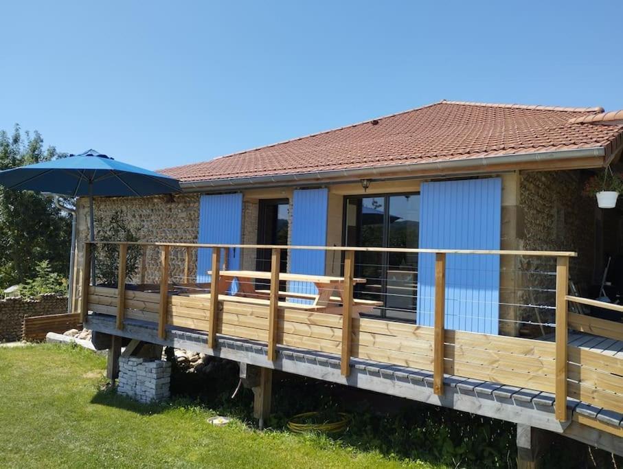 Maison Michonieres - Gite 3 Etoiles - 8 Personnes Miribel  المظهر الخارجي الصورة