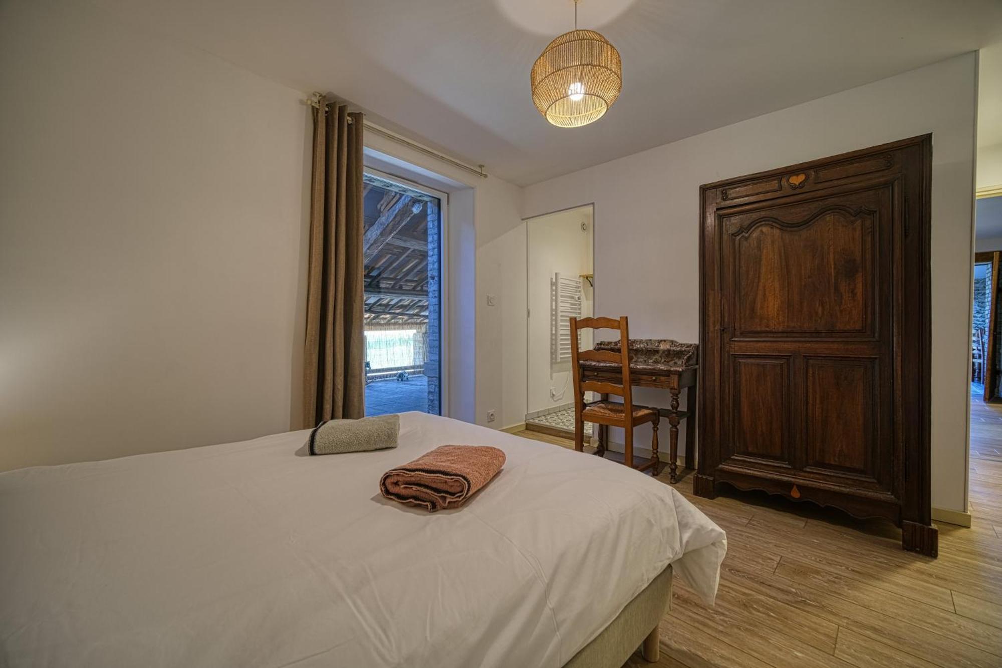 Maison Michonieres - Gite 3 Etoiles - 8 Personnes Miribel  المظهر الخارجي الصورة